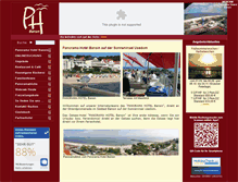 Tablet Screenshot of panorama-hotel-bansin.de